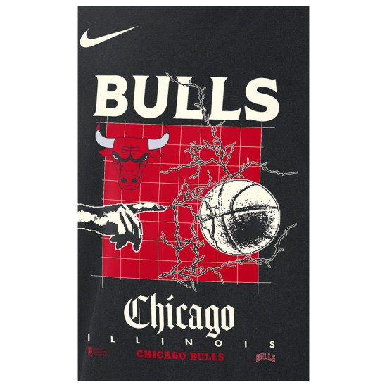 Nike Ανδρική κοντομάνικη μπλούζα Chicago Bulls Courtside Max90 Tee Nike Ανδρική κοντομάνικη μπλούζα Chicago Bulls Courtside Max90 Tee